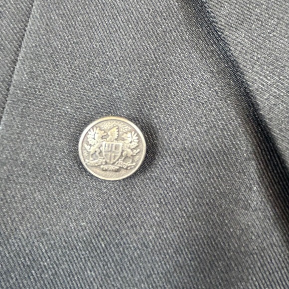 Pagano West Rockabilly Western Style Black Double Breasted Tailored Blazer - Picture 3 of 11